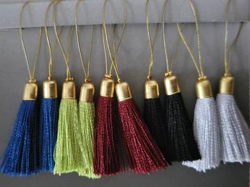 Lantern Moon Tassel Stitch Markers (Set of 10)